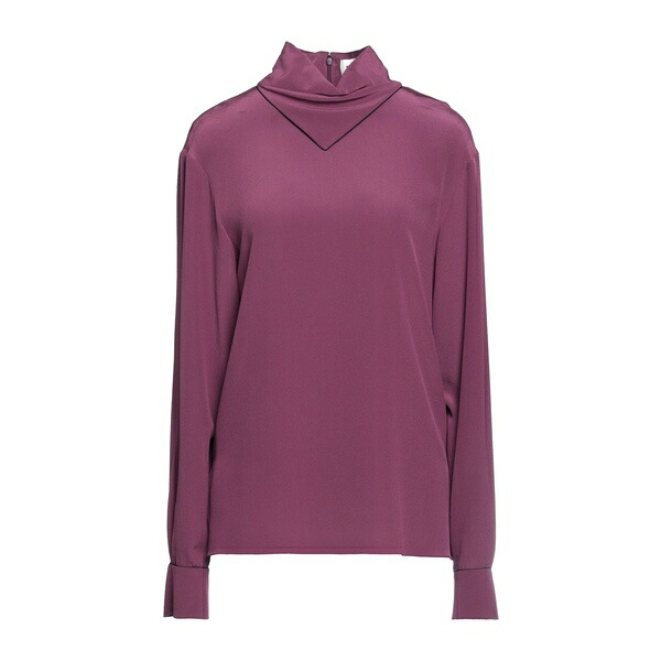 【送料無料】 ランバン レディース Tシャツ トップス Tops Purple｜asty 89,540円