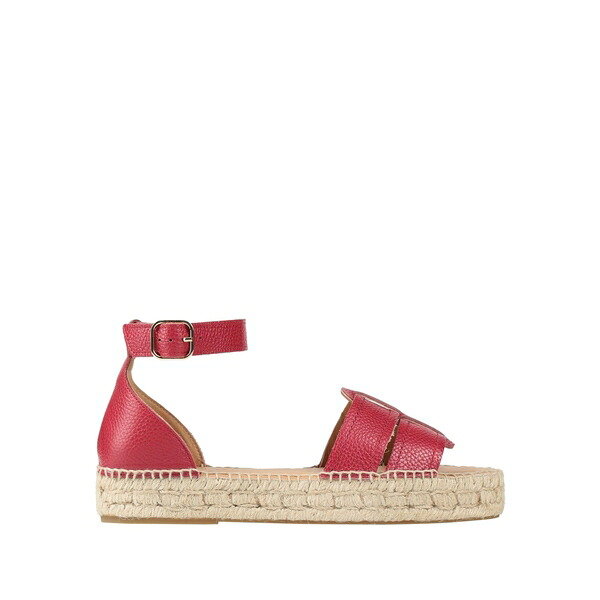 【送料無料】 カリダ レディース サンダル シューズ Espadrilles Red
