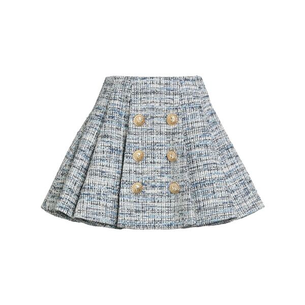 【貨物輸送無料】 バルマン レディース スコート ボトムス Mini skirts Azure