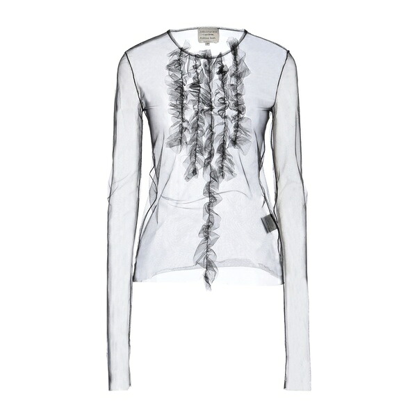 【送料無料】 アレッシアサンティ レディース Tシャツ トップス Tops Black|asty