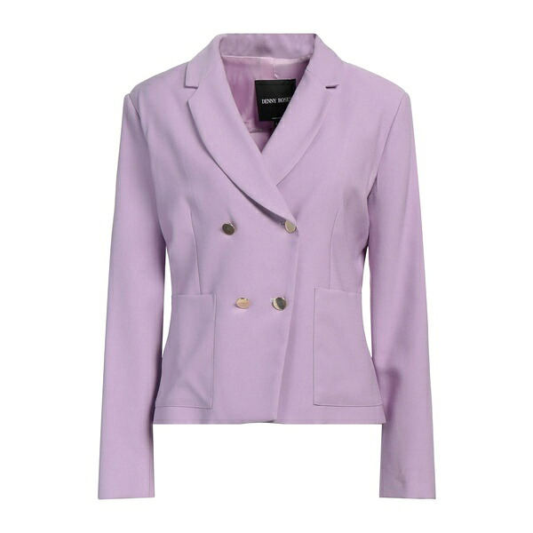 【貨物輸送無料】 デニー サクラ色 レディース 上衣＆上衣 アウター Blazers Purple