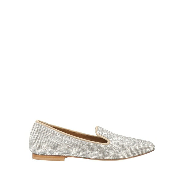 【貨物輸送無料】 アンナ・エフ レディース スリッポン・ローファー シューズ Loafers Metallic
