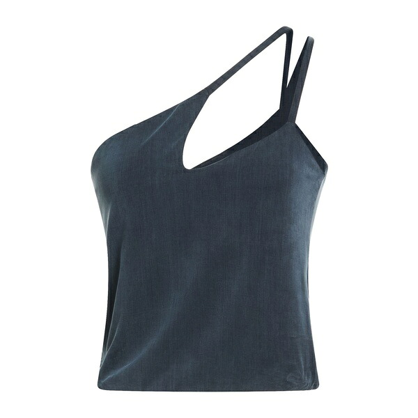 【送料無料】 グリフォーニ レディース Tシャツ トップス Tops Blue|asty