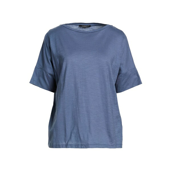 【送料無料】 アラゴナ レディース Tシャツ トップス T-shirts Blue｜asty
