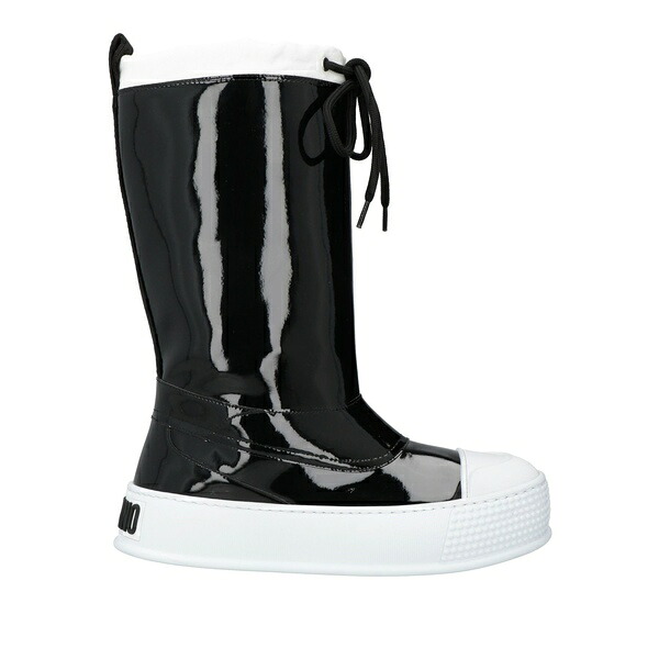 【貨物輸送無料】 モスキーノ レディース ブーツ シューズ Boots Black