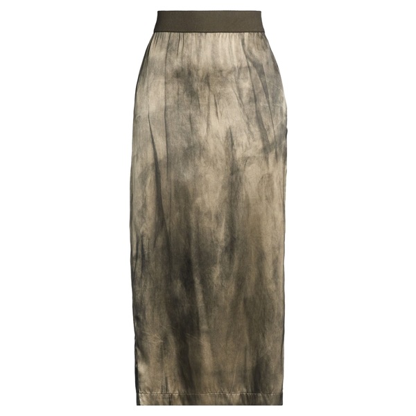 【貨物輸送無料】 ユマ・一 レディース スコート ボトムス Midi skirts Green ボトムス-レディースファッション