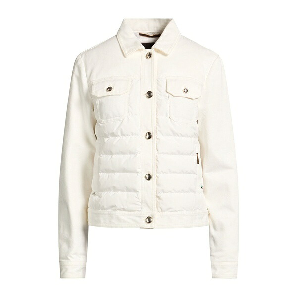 【送料無料】 ムーレー レディース ジャケット＆ブルゾン アウター Puffers White｜asty