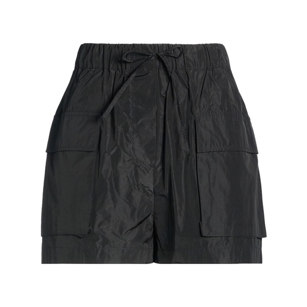 【貨物輸送無料】 エムエスジイエム レディース 心地好いズボン下 ボトムス Shorts \u0026 Bermuda Shorts Black パンツ-ボトムス-レディースファッション