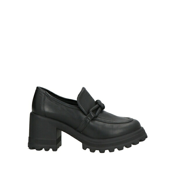 【貨物輸送無料】 ボイルブランシェ レディース スリッポン・ローファー シューズ Loafers Black
