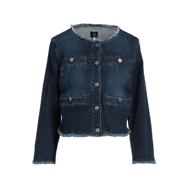 【送料無料】 エージージーンズ レディース ジャケット＆ブルゾン アウター Denim outerwear Blue｜asty