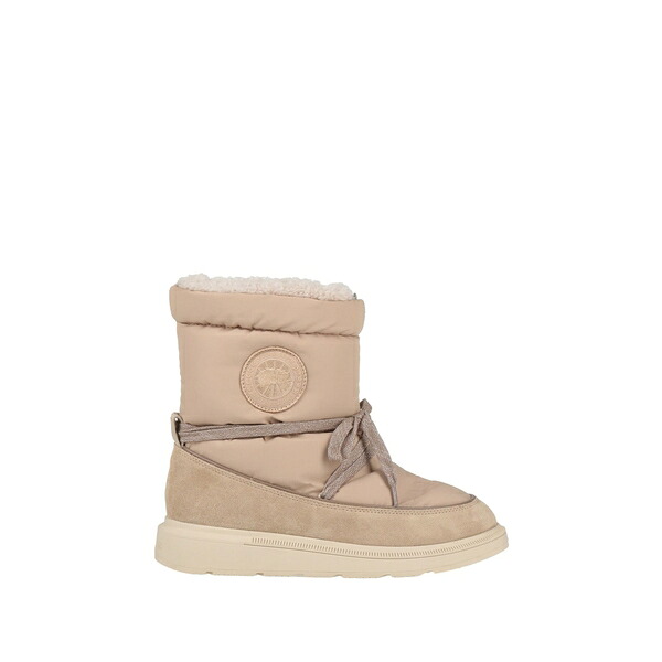【貨物輸送無料】 カナダグース レディース ブーツ シューズ Ankle boots Beige