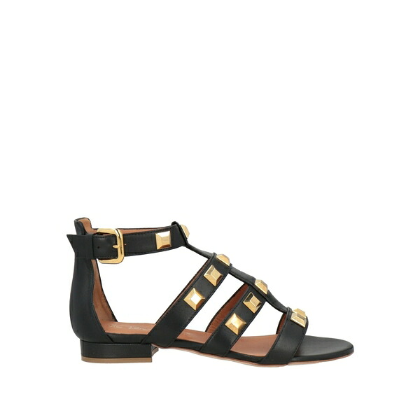 【送料無料】 ヴィアローマ15 レディース サンダル シューズ Sandals Black｜asty