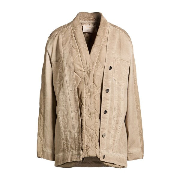 【送料無料】 カオス レディース ジャケット＆ブルゾン アウター Denim outerwear Beige｜asty
