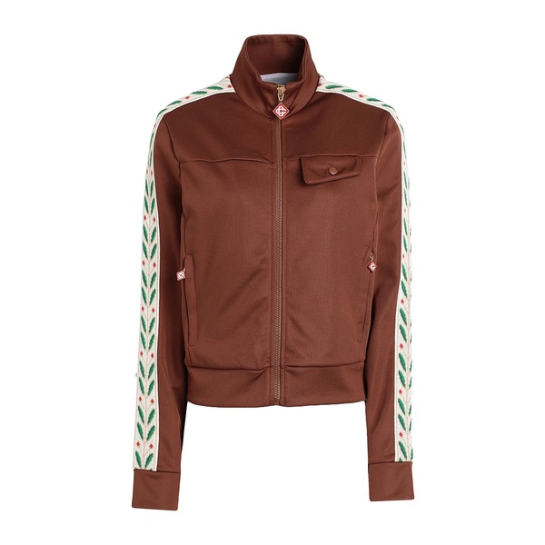 【貨物輸送無料】 カサブランカ レディース パーカー・スウェットシャツ アウター Sweatshirts Brown
