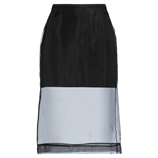 【送料無料】 デヴィッド コーマ レディース スカート ボトムス Midi skirts Black｜asty