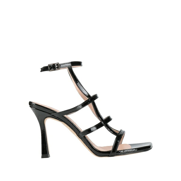 【送料無料】 ディバインフォリ レディース サンダル シューズ Sandals Black|asty