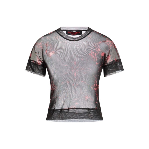 【送料無料】 オットリンガー レディース Tシャツ トップス Tops Black｜asty