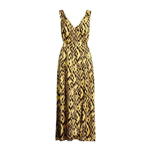 【送料無料】 マレッラ スポーツ レディース ワンピース トップス Maxi dresses Yellow｜asty