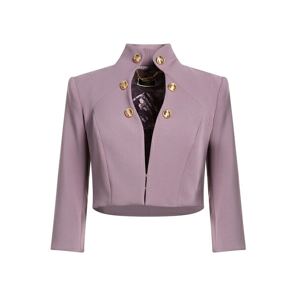 【送料無料】 エリザベスフランキ レディース ジャケット＆ブルゾン アウター Jackets Purple｜asty