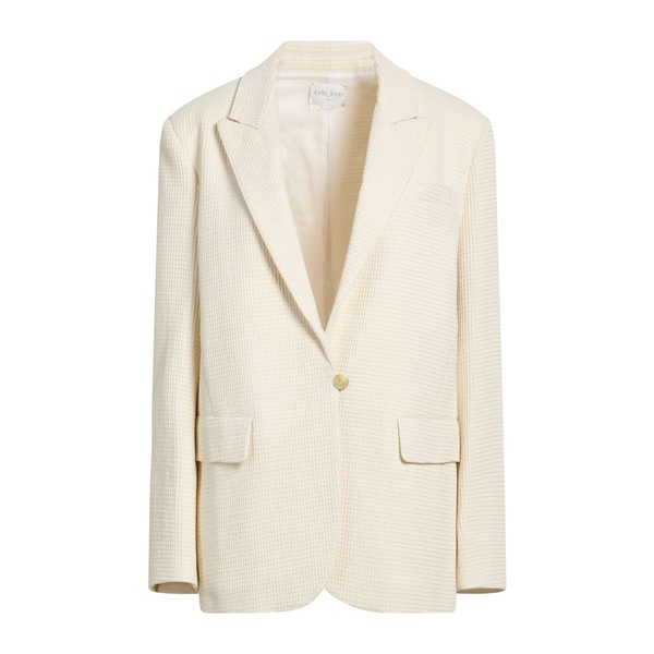 【送料無料】 フォルテ フォルテ レディース ジャケット＆ブルゾン アウター Blazers White｜asty