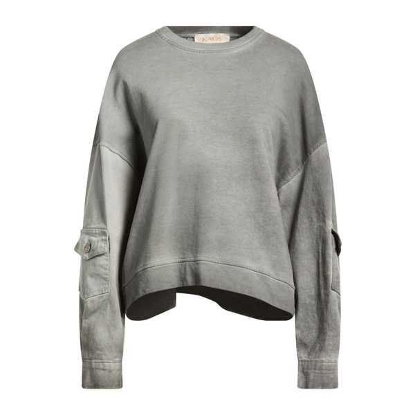 【貨物輸送無料】 騒々しい混乱 レディース パーカー・スウェットシャツ アウター Sweatshirts Grey