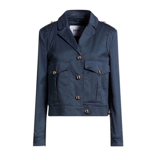 【送料無料】 バザーデラックス レディース ジャケット＆ブルゾン アウター Jackets Blue｜asty
