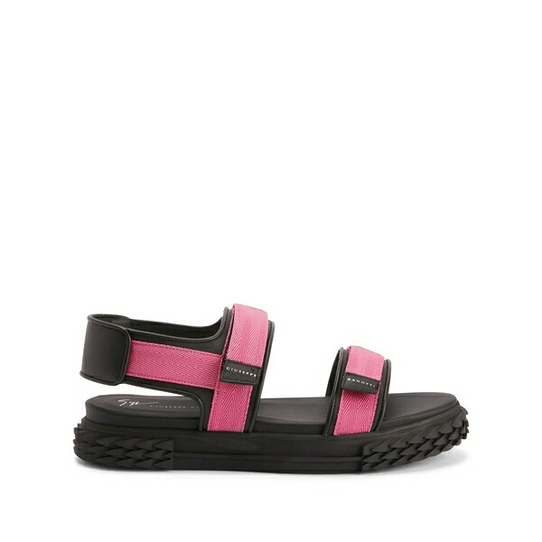 ジュゼッペザノッティ メンズ サンダル シューズ Blabber gummy touch-strap sandals Black
