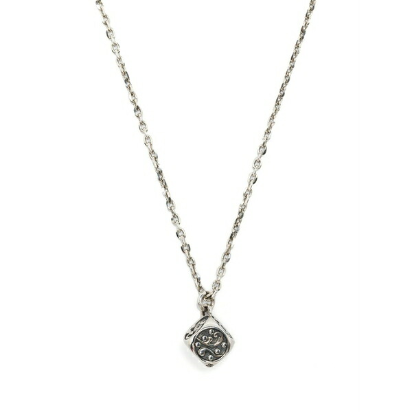 エマニュエレ ビコッキ メンズ 首飾り・チョー鉄道車両 佩び物 Arabesque dice pendant necklace  Silver