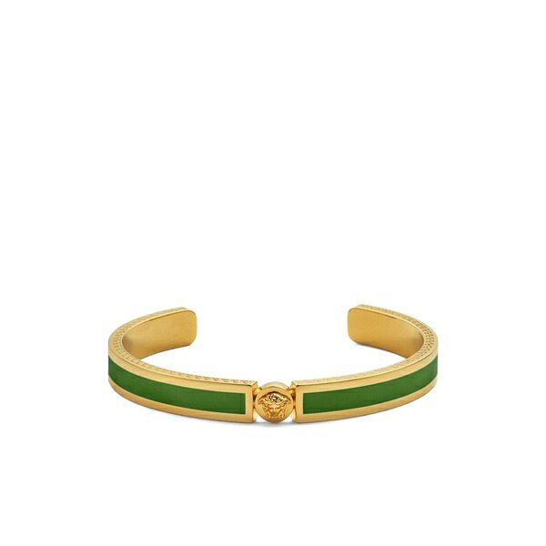 ヴェルサーチ メンズ ブレスレット・バングル・アンクレット 添え物 Medusa cuff bracelet Gold