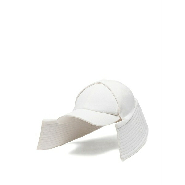 ジャンポール ゴルチエ レディース 帽子 アクセサリー Reversible marine cotton hat White｜asty