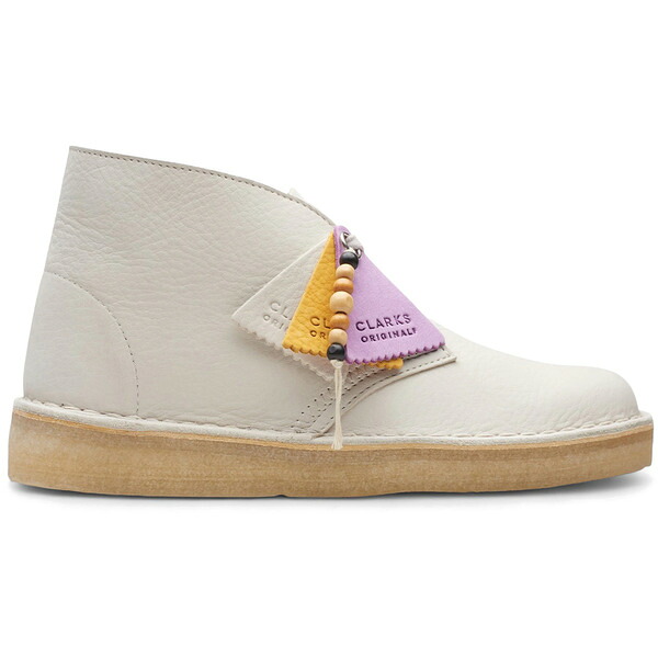 Clarks クラークス レディース スニーカー  【Clarks Originals Desert Coal White Nubuck (Women)】  サイズ US_6(23.0cm) White
