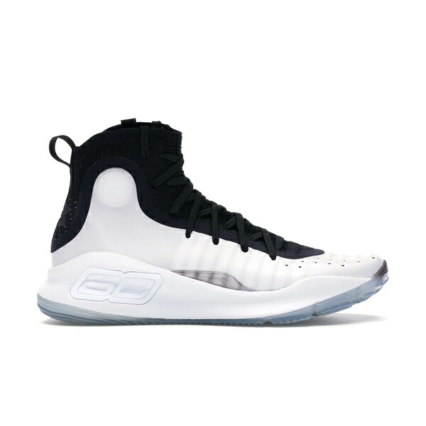 Under Armour アンダーアーマー メンズ スニーカー  【Under Armour Curry 4 White Black】  大きさ US_8.5(26.5糎) White/Black