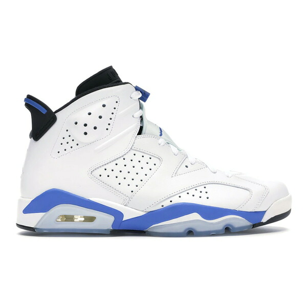 Jordan ジョーダン メンズ スニーカー  【Jordan 6 Retro Sport Blue (2014)】  大きさ US_10.5(28.5糎) White/Sport Blue-Black