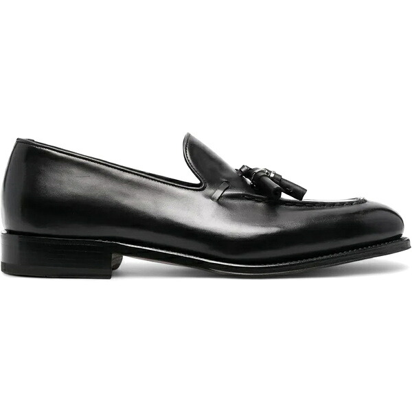 Ferragamo フェラガモ メンズ スニーカー  【Ferragamo Tassel Slip-On Black】  サイズ US_12(30.0cm) Black