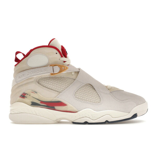 Jordan ジョーダン メンズ スニーカー  【Jordan 8 Retro SP SoleFly Mi Casa Es Su Casa】  大きさ US_M_15 Sail/Fossil/Varsity Red/Metallic Gold