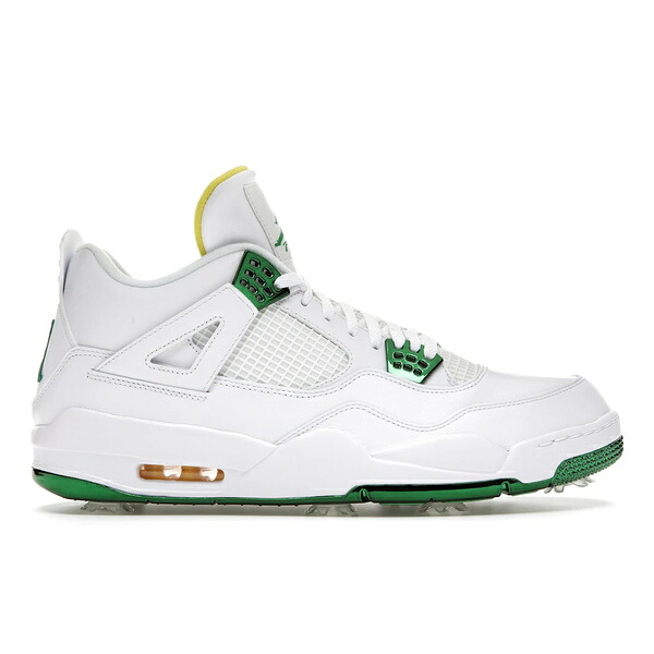 Jordan ジョーダン メンズ スニーカー  【Jordan 4 Retro Golf Metallic Green】  大きさ US_8(26.0糎) White/Metallic Green-Tour Yellow