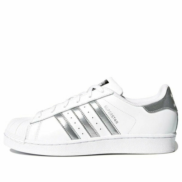 adidas アディダス レディース スニーカー  【(WMNS) adidas Superstar \u0027White Silver Metallic\u0027 AQ3091】  大きさ US_6.5(23.5糎)