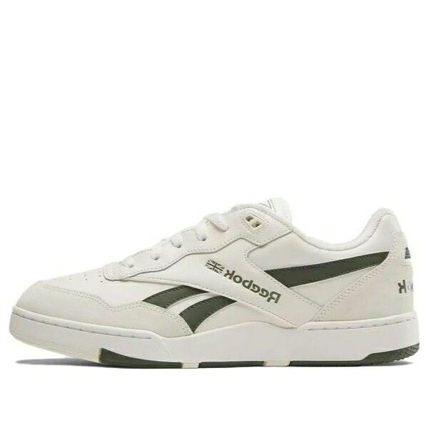 Reebok リーボック メンズ スニーカー  【Reebok BB 4000 \u0027White Olive Green\u0027 100033846】  大きさ US_M_4
