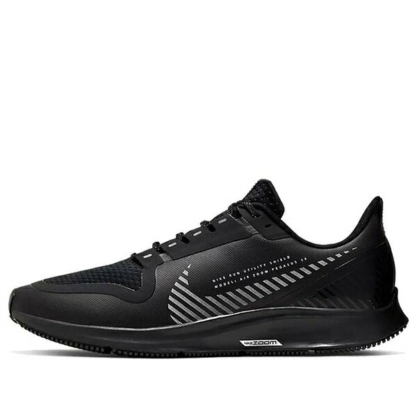 Nike ナイキ メンズ スニーカー  【Nike Air Zoom Pegasus 36 Shield \u0027Triple Black\u0027 AQ8005-001】  大きさ US_9.5(27.5糎)