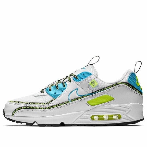 Nike ナイキ メンズ スニーカー 【Nike Air Max 90 SE 'Worldwide Pack - Blue Fury Volt' CZ6419-100】 サイズ US_7(25.0cm)｜asty