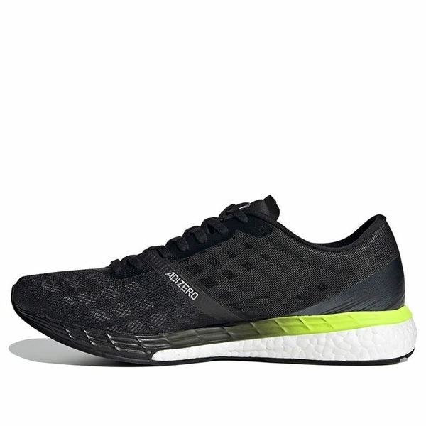 adidas アディダス メンズ スニーカー  【adidas Adizero Boston 9 \u0027Black Solar Yellow\u0027 FY0343】  大きさ US_10(28.0糎)
