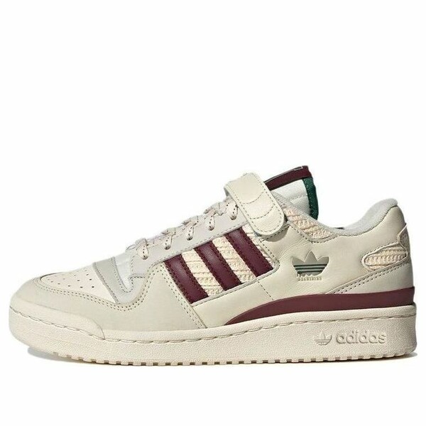 adidas アディダス レディース スニーカー CREAM/LIGHT GRAY/BROWNRED 【(WMNS) adidas originals Forum 84 Low \u0027Cream Light Grey Brown Red\u0027 H03689】  大きさ US_8.5(25.5糎)