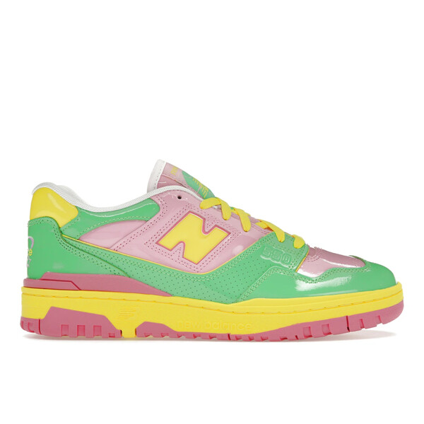 New Balance ニューバランス メンズ スニーカー 【New Balance 550 Y2K Patent Leather Pack Pink Green】 サイズ US_8.5(26.5cm) Pink/Green/Yellow