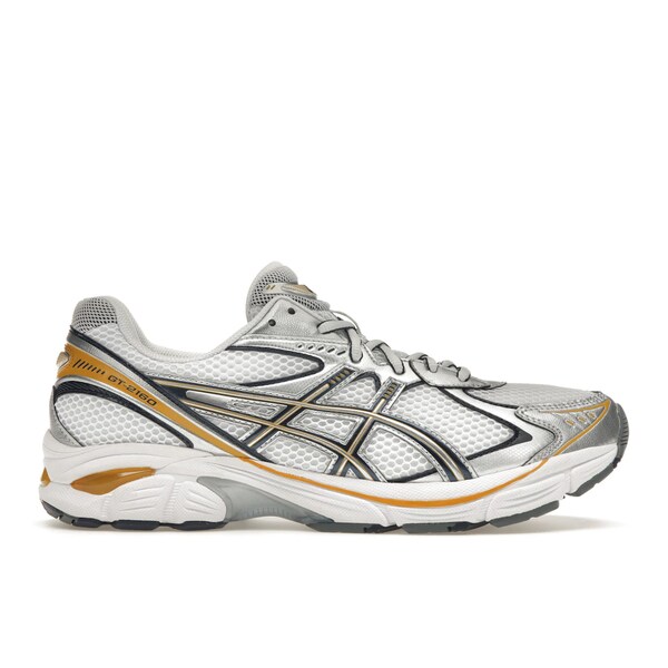 ASICS アシックス メンズ スニーカー 【ASICS GT-2160 White Pure Silver Gold】 サイズ US_12(30.0cm) White/Pure Silver｜asty