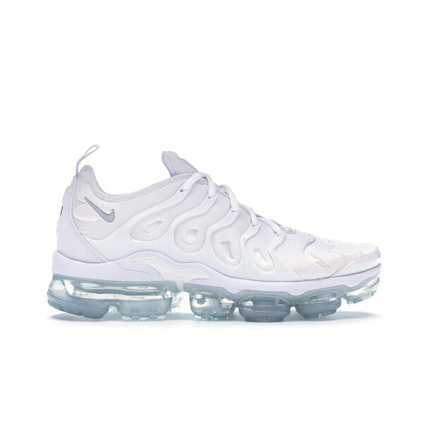 Nike ナイキ メンズ スニーカー 【Nike Air VaporMax Plus White】 サイズ US_8.5(26.5cm) White/White-Pure Platinum｜asty