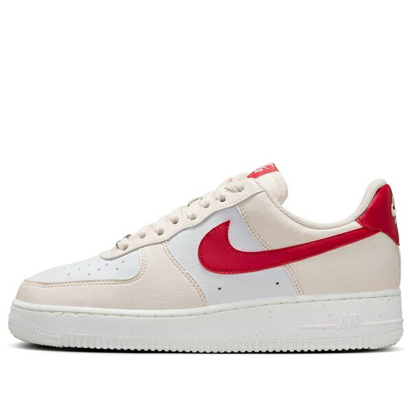 Nike ナイキ レディース スニーカー Pale Ivory/Sail/University Red 【(WMNS) Nike Air Force 1 '07 Next Nature 'Pale Ivory University Red' DC9486-109】 サイズ US_7(24.0cm)｜asty