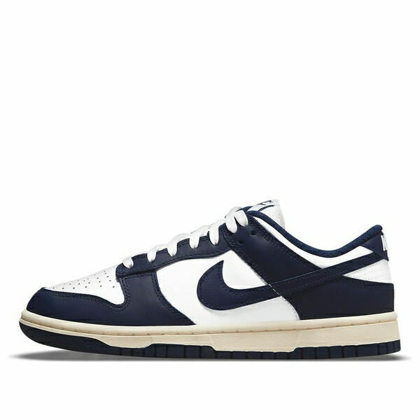Nike ナイキ レディース スニーカー Blue/White 【(WMNS) Nike Dunk Low \u0027Vintage Navy\u0027 DD1503-115】  大きさ US_5(22.0糎)