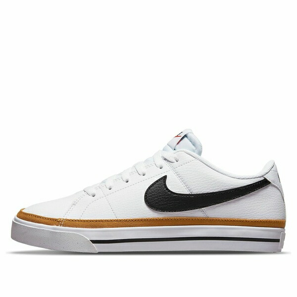 Nike ナイキ レディース スニーカー Black/White 【(WMNS) Nike Court Legacy Next Nature \u0027White Desert Ochre\u0027 DH3161-100】  大きさ US_5(22.0糎)