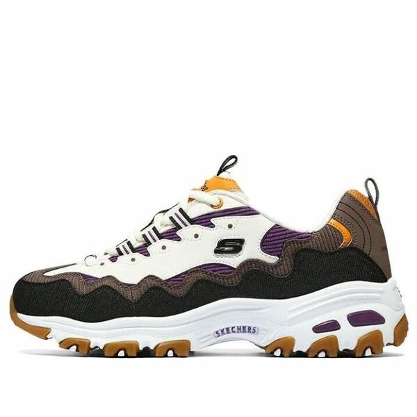 Skechers スケッチャーズ レディース スニーカー White/Black/Brown/Yellow 【(WMNS) Skechers D\u0027lites 1.0 \u0027White Black Brown\u0027 896273-NTMT】  大きさ US_6(23.0糎)