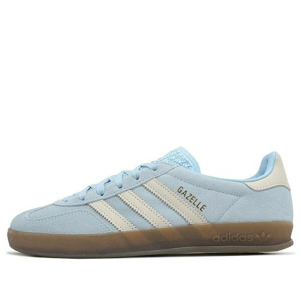 adidas アディダス レディース スニーカー Light Blue/Gum 【(WMNS) adidas Gazelle Indoor \u0027Light Blue\u0027 JI2717】  大きさ US_9.5(26.5糎)